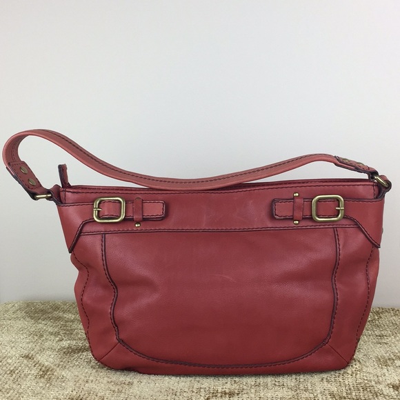 🗝 Fossil - Genuine Leather Handbag / Purse - Picture 3 of 8